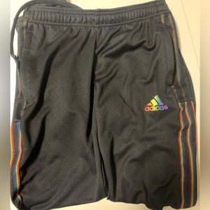 🌈 adidas Pride Small track pants with pockets and zippered legs